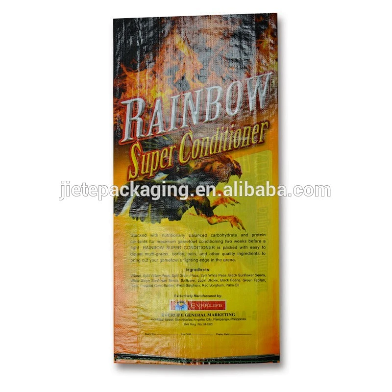 Video, Durable and recyclable new plastic pp material bopp laminated animal feed food packaging bags 25kg