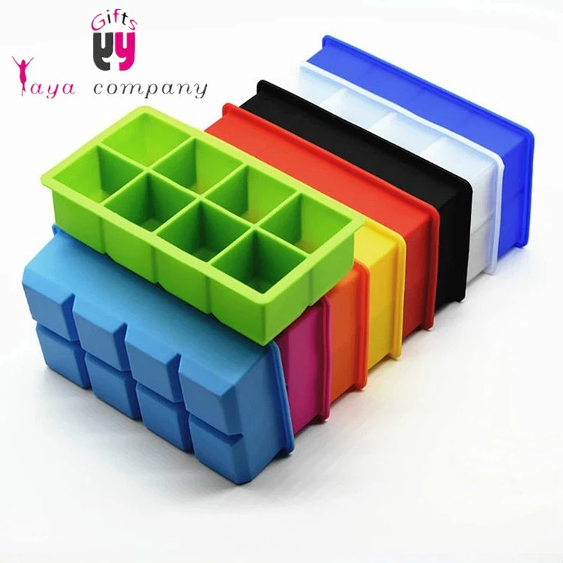 Factory directly selling silicone ice cube tray with many use