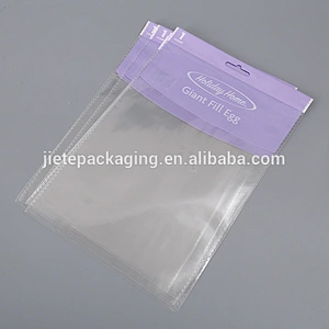 Guaranteed quality clear pe bags with adhesive tape