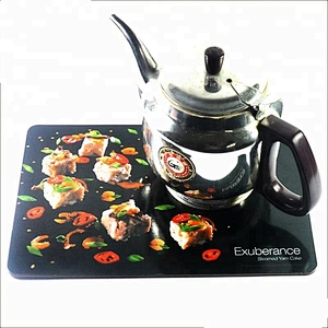 2016 Made in china new product dining wooden placemat mdf cork table mat
