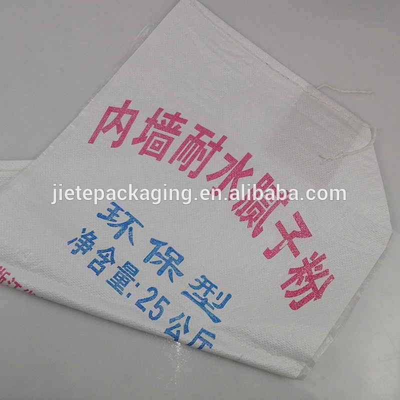 Industrial and building use cheap price custom order white pp woven cement packaging bag for mortar,tile adhesive