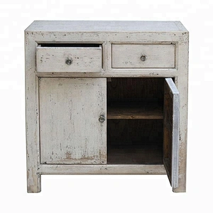 chinese antique distressed rustic shabby chic storage buffet furniture