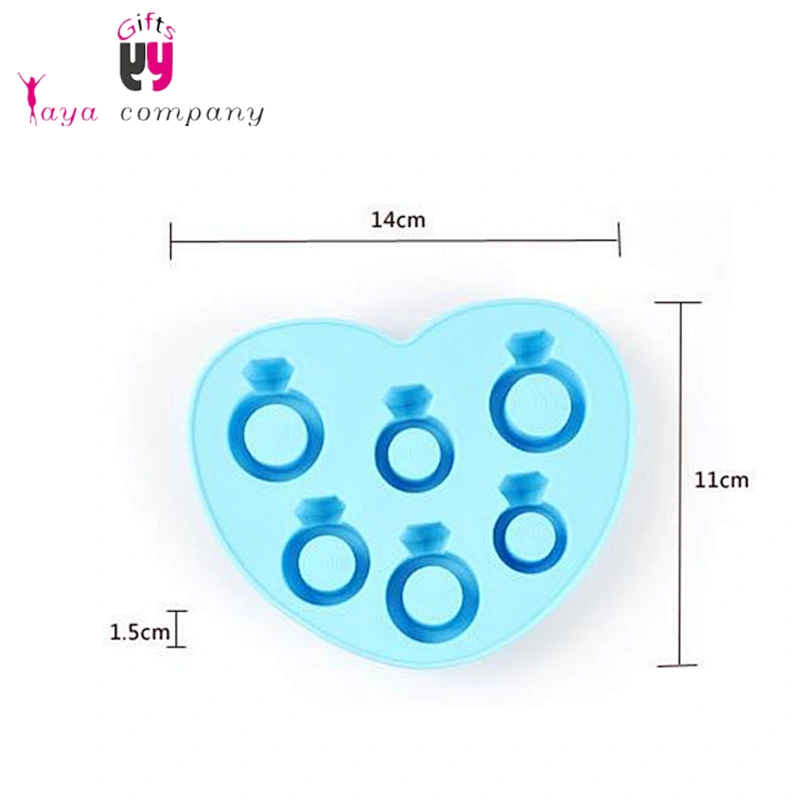 Wholesale 3D Love Ring Personalized Ice Cube Tray