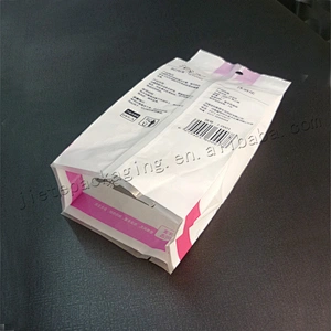 Plastic supermarket bag for bath ball with hang hole