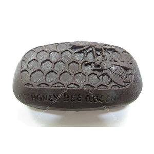 Bee Honeycomb Soap mold Oval honeycomb Handmade soap silicone Molds