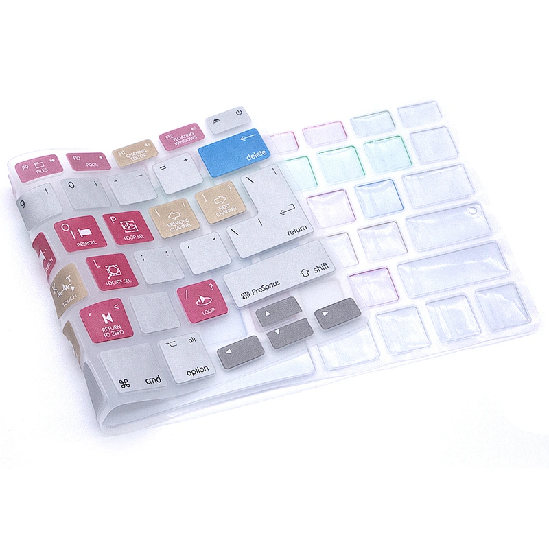 Dust Proof Studio One silicone keyboard Shortcuts Keyboard for macbook pro 13 retina air pro