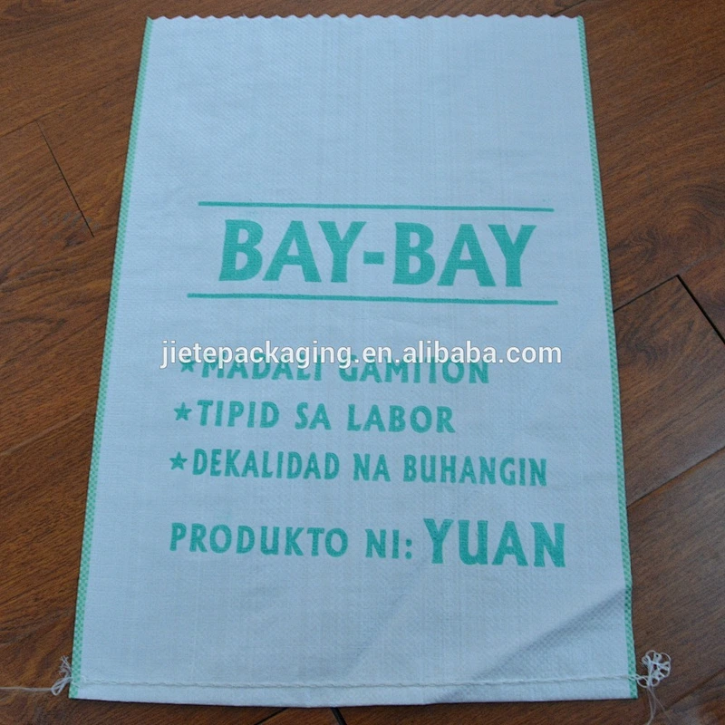 Cheap white pp woven bag for flour, 15kg pp bag washing powder
