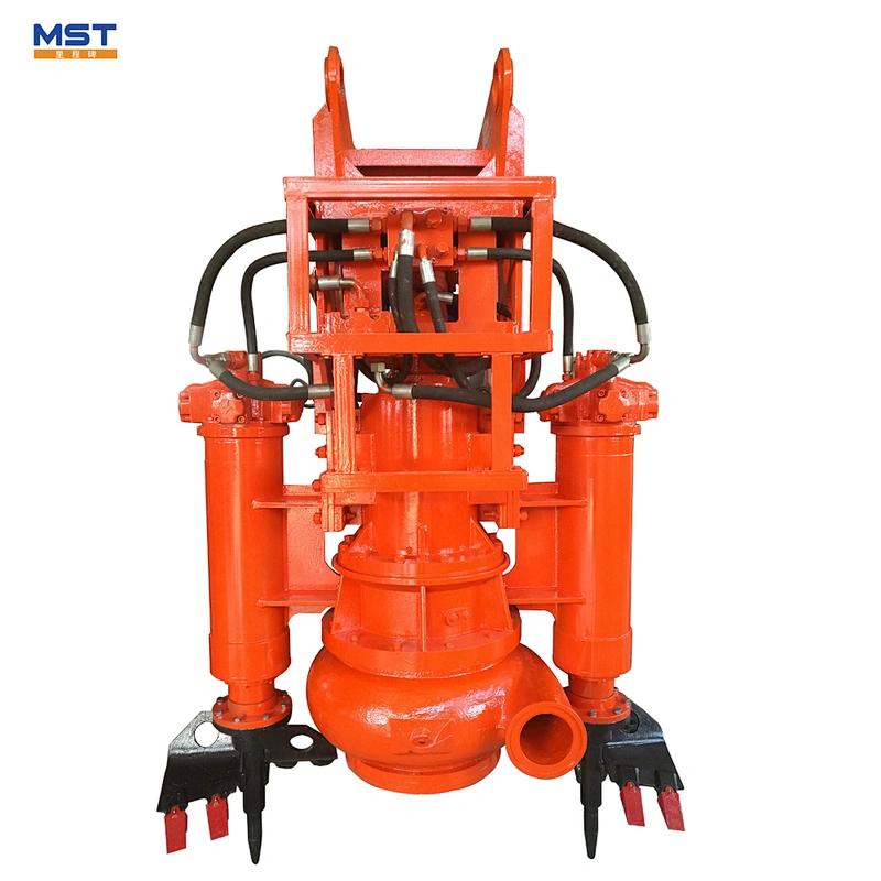 Hydraulic driven submersible sludg dredge pump