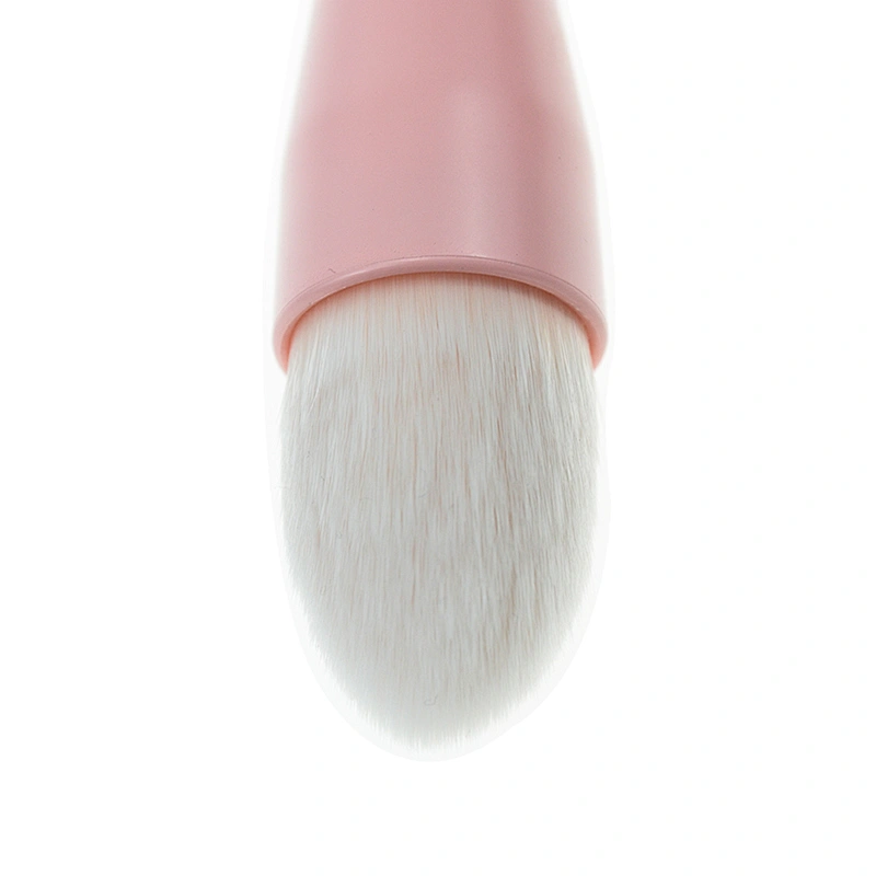 Wholesale professional makeup brush synthetic powder brush with suction