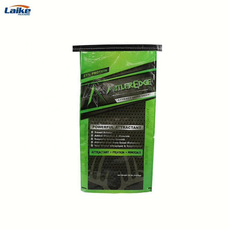 Manufacturer Custom Printing 2 Layer gravure printing pp woven Charcoal packing Bags 5kg 10kg