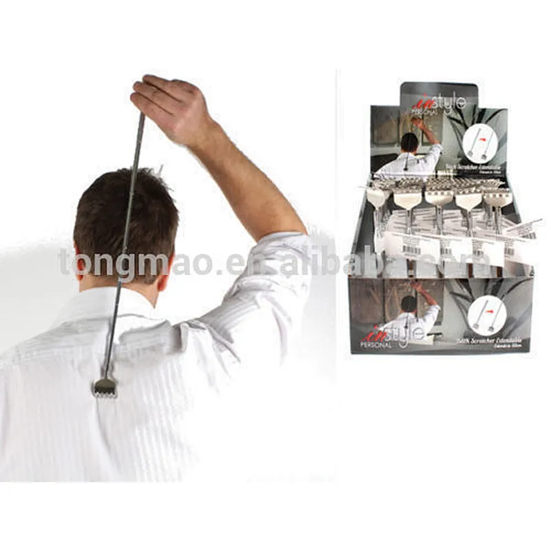 Durable stainless steel Mini Rake Back Scratcher