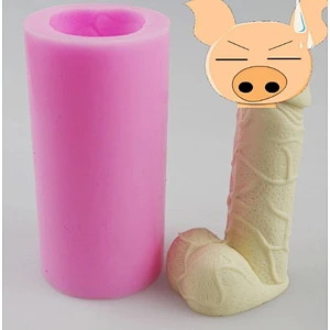 S4933 Sex Penis silicone soap molds candle molds silicone mold supplier in beijing