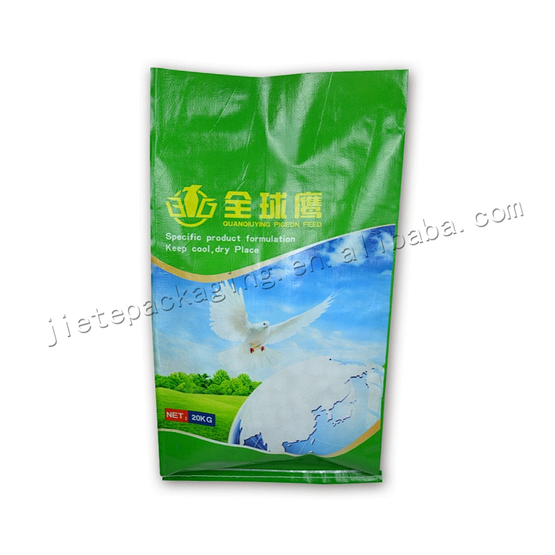 Customized 20kg plastic feed bag polypropylene bag for bird food, silage