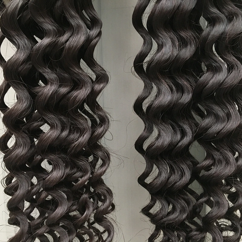 Natural unprocessed kinky curly 10a grade hair vietnam hair virgin human hair from very young girls