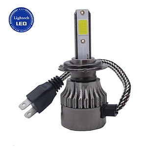 Lightech k3 COB Led Car Bulb H1 H3 H7 H8 H9 H11 H13 Led Headlight With Fan
