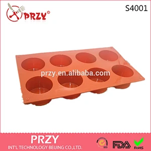 S4001 8Cavity Petite Silicone Mold for Soap silicone soap molds wholesale