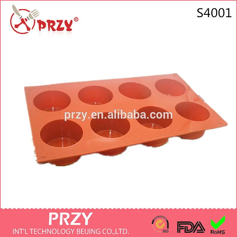 S4001 8Cavity Petite Silicone Mold for Soap silicone soap molds wholesale