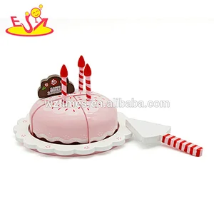 wholesale kids wooden cake toy for role play W10B136