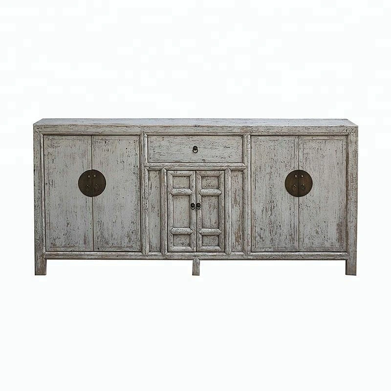 oriental chinese antique rustic drawer storage cabinet furniture