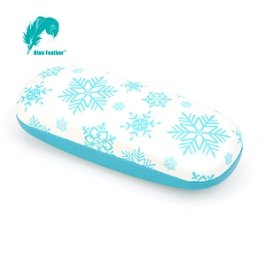 Durable Blue Hard Shell Spectacle Case for Seasonal Protection
