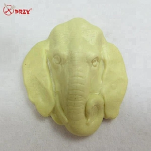 Cute Elephant head decoration mold Fondant Chocolate molds decorative Cake silicone mould