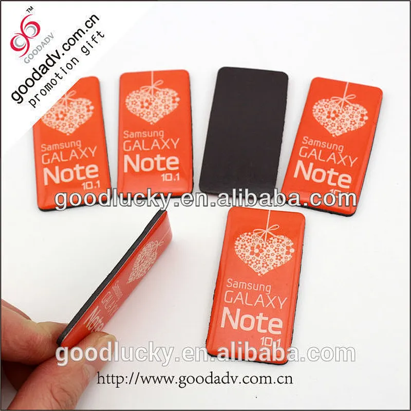 Souvenir custom shaped Epoxy Magnet sticker for fridge