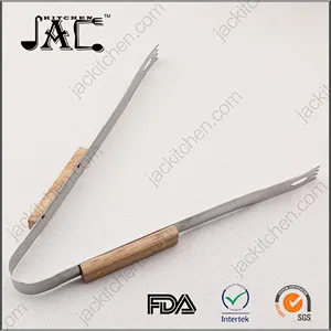 Professional Custom Bbq Tongs With Silicone Heads