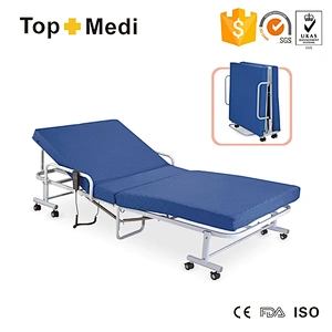 Powder Coating Steel Frame Metal Net Panel Portable Electric Folding Hospital Bed