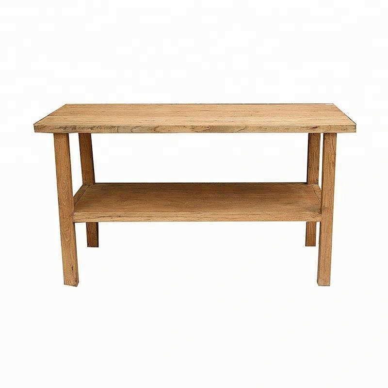 oriental natural wood furniture side table