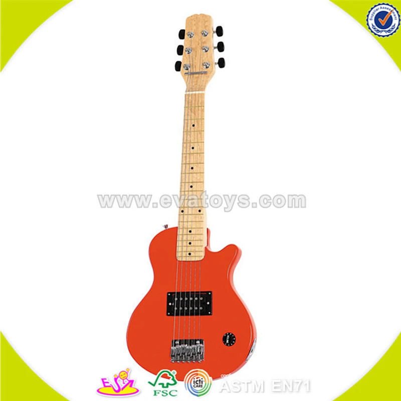 wholesale baby wooden toy guitar hot sale wooden toy guitar W07H013