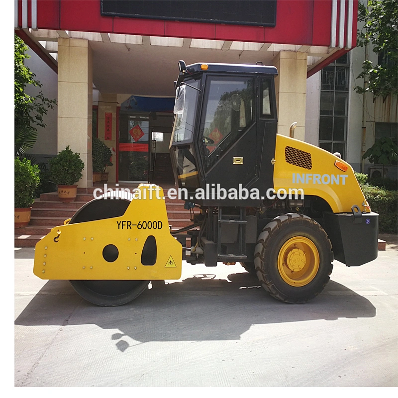 6 Ton New Single Drum Road Roller Price YFR-6000D