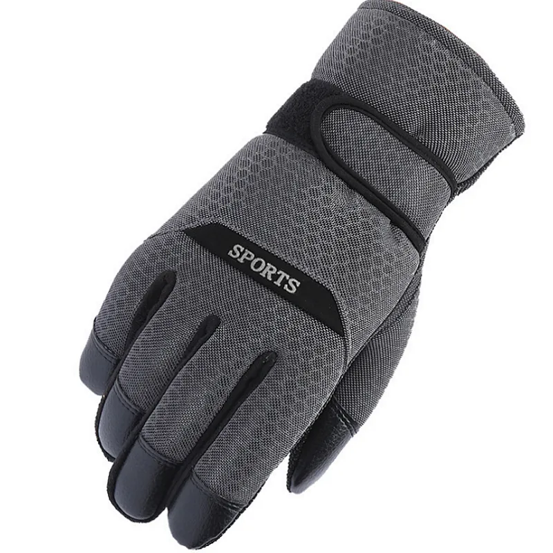 2016 Custom men's ski gloves winter sport motorcycle ski glove