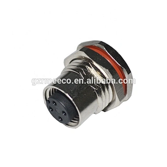 5aA Solder Type Panel Mount Male 4 Pin Waterproof Circular Connector