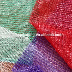 Agriculture use plastic raschel mesh net bag for packaging orange,onion,garlic,vegetables