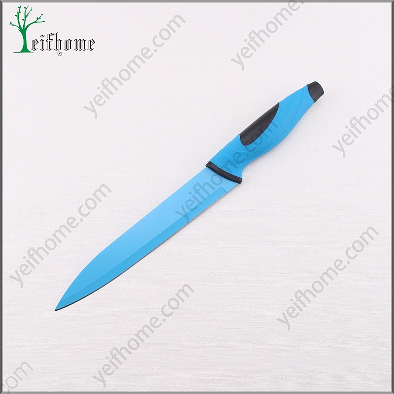 High quality stainless steel 5 pcs non-stick coating knife set