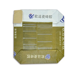 Custozed cheap wholesale white cement bag 50kg valve bag