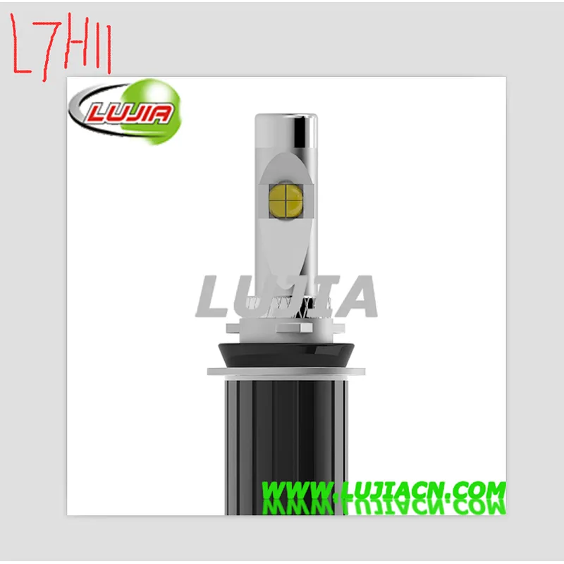 super brightness 60W 6600LM 13200LM L7 CREES XHP70 4300K 6000K H11 PGJ19-2 car led headlight for H4 H7 H8 H9 H10 H11 H13 D1 D2R