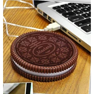 HOT SELL BISCUITS COOKIE USB CUP COASTER