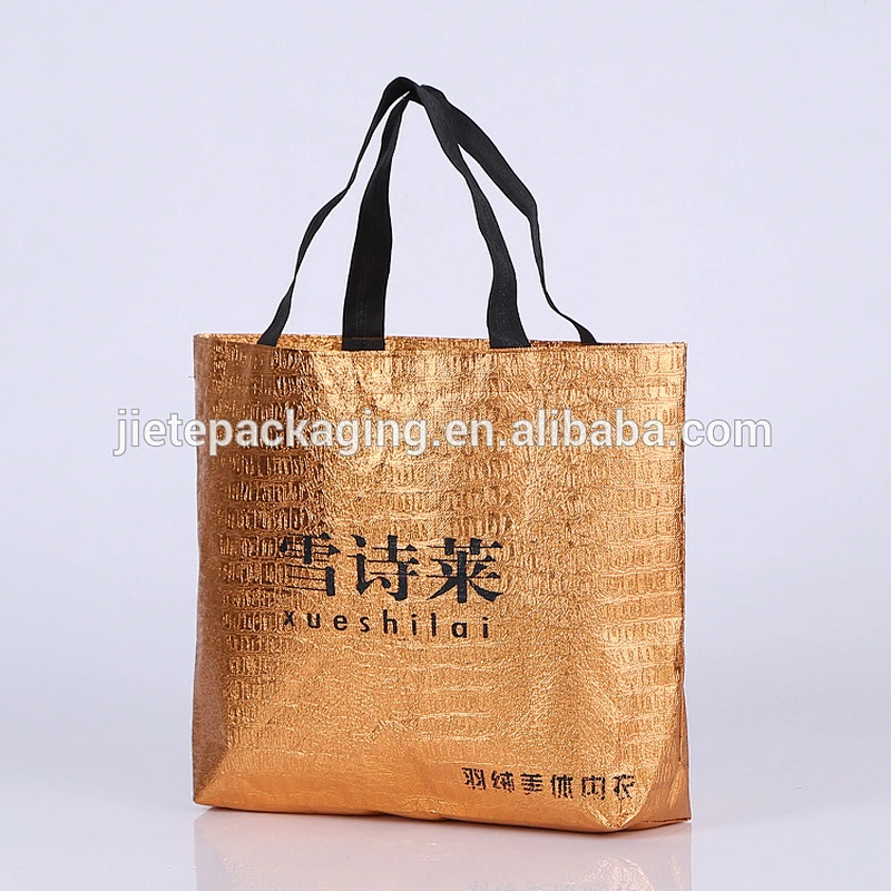 newly ecological promotional advertising pp non woven shopping bag