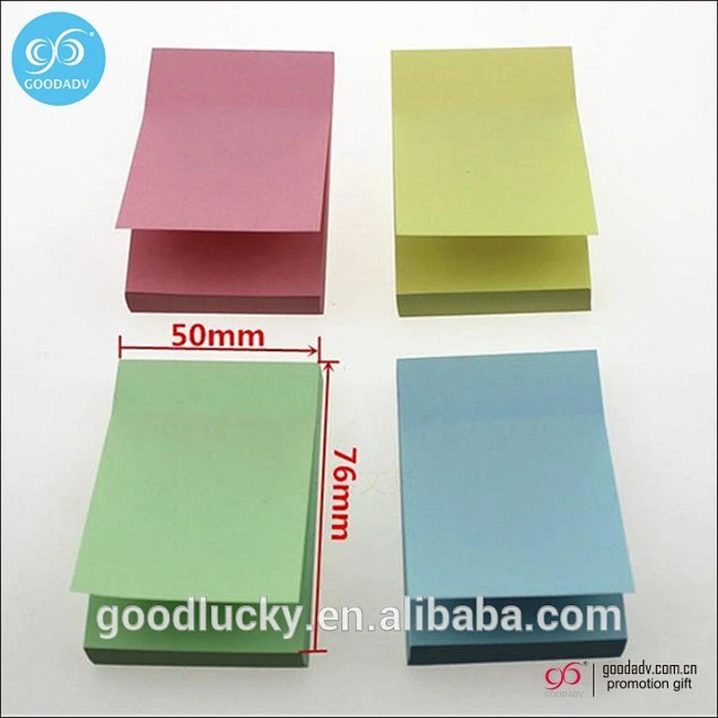 2017 Pear shaped sticky notepad memo note pad