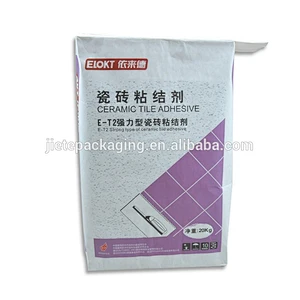 25kg valve open multilayer wall putty, waterproof slurry kraft paper bag