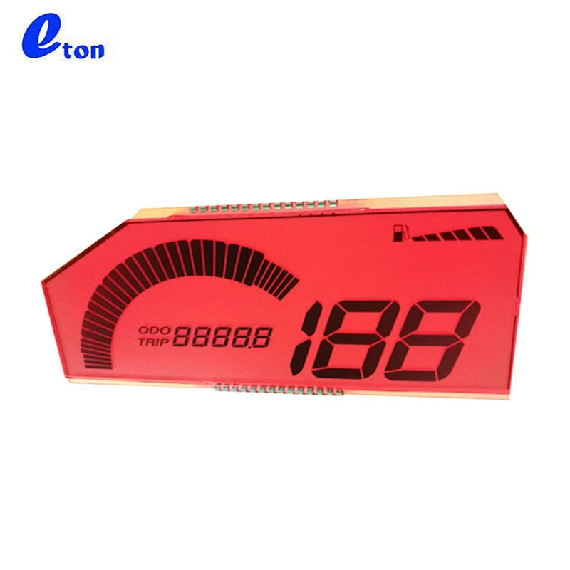 7 segment motorcycle speedometer htn lcd screen display