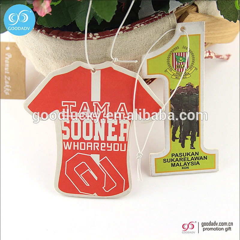 OEM Custom printed Novelty air car Freshener