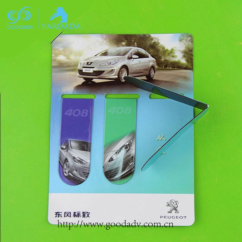 Factory professional custom notebook magnetic book mark