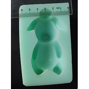 S9108 silicone mold Cute little pig Making car aroma gypsum mould handmade DIY for cake decorations