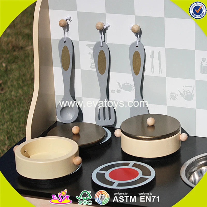 wholesale role play funny wooden toy stove for children W10C170