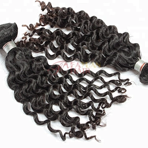 Trade Assurance!!! Fayuan Top Quality Unprocessed Brazilian Virgin Human Hair Weave Loose Curly