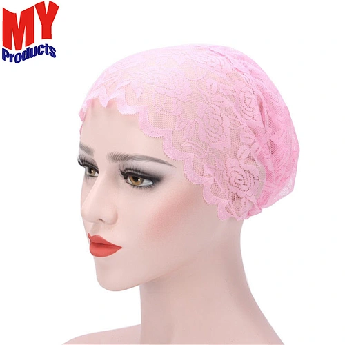 lace hijab fashion muslim women hat muslim caps for women