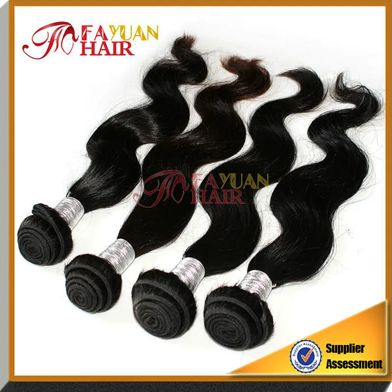 Top human hair weft bundles of virgin brazilian hair