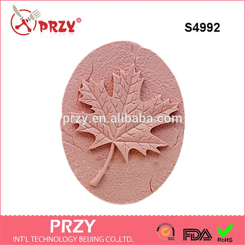 Marble Leaf silicone soap molds handmade silicone mold DIY silicon mould-S4992